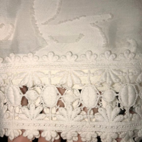 White Embroidered Micheal Kors Dress.NWT - Picture 3 of 6